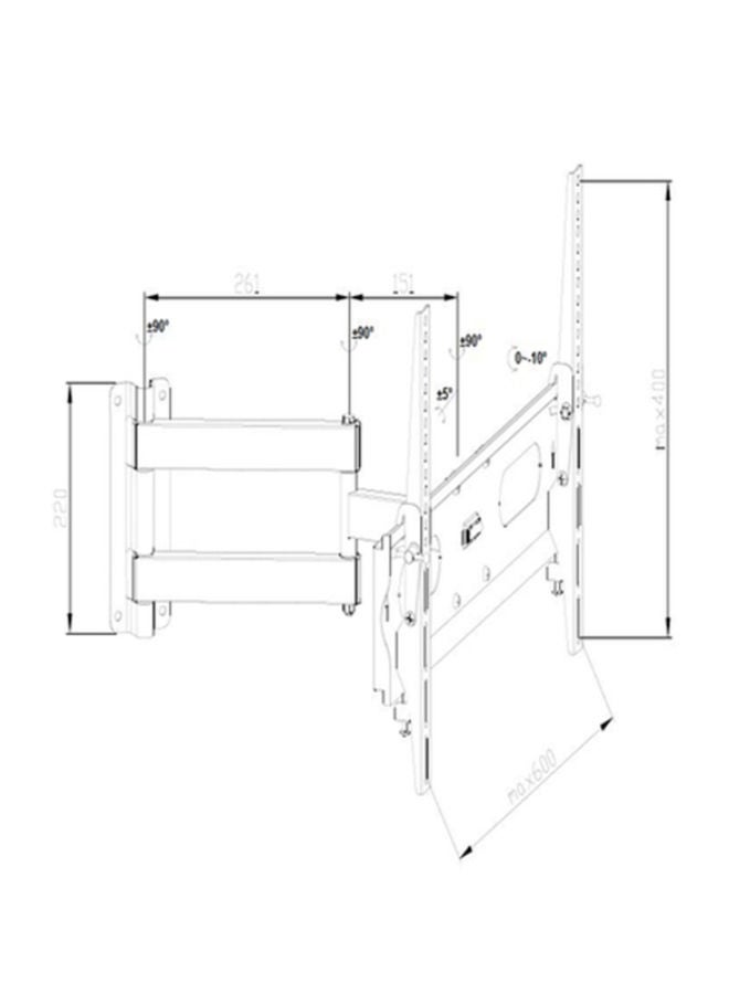 Skilltech Swivel Wall Mount for 30 inch to 55 inch Panels [SH64P] - Image 2