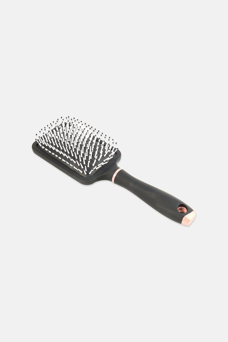 Expressions Soft Touch Stress Free Paddle Brush, Black - Image 2