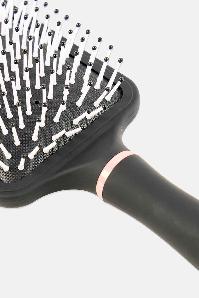 Expressions Soft Touch Stress Free Paddle Brush, Black - Image 3