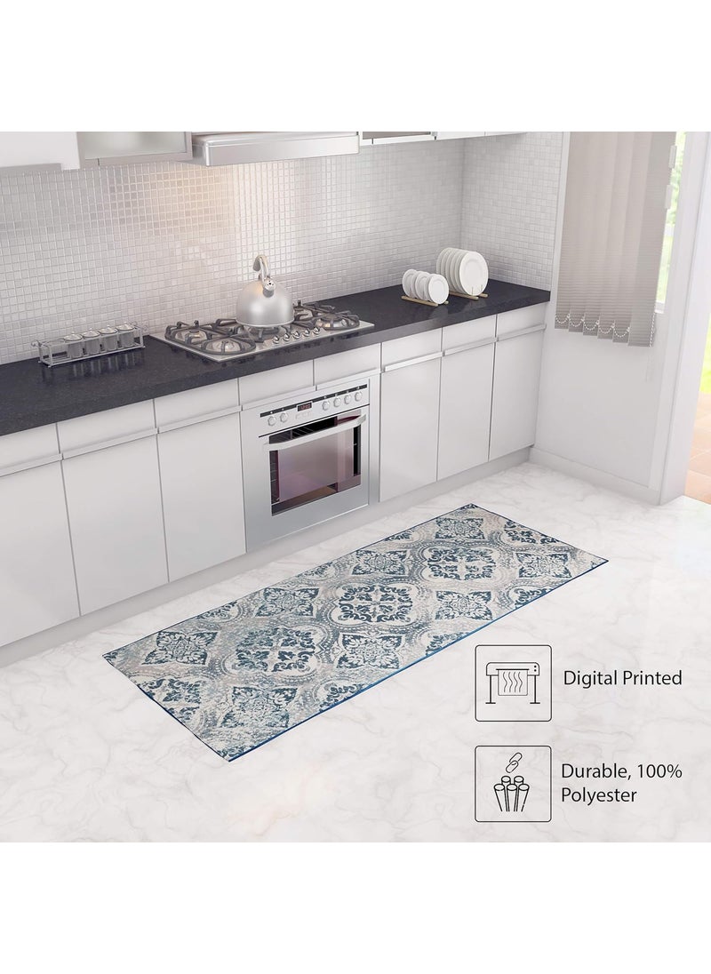Status Contract Status 3D Printed Perfect Home Rugs Carpet for Living Area | Rug and Carpet for Bedroom |Rug and Carpet for Dining Table Rug Floor Carpet with Anti Slip Backing (22 x 55, Design - 318)  - Image 2
