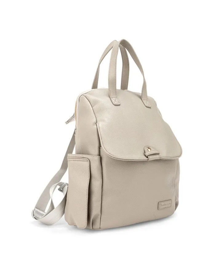 Bumble & Bird PU Leather Diaper Bag Set 3 Pieces, Grey - Image 2