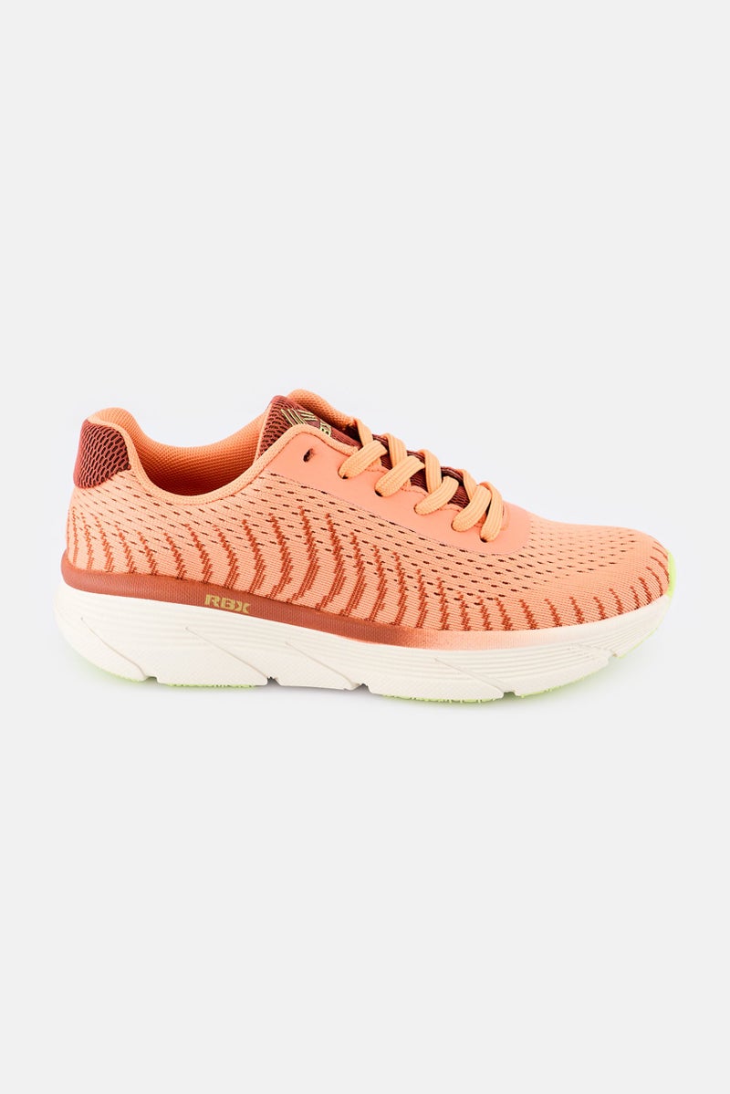 RBX Women Lace Up Training Sports Shoes, Orange  - Image 4