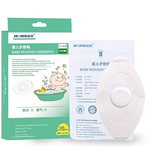 Topwon Baby Navel Sticker Waterproof Swimming and Bathing Umbilical Cord Patch 20 Pieces - Image 1