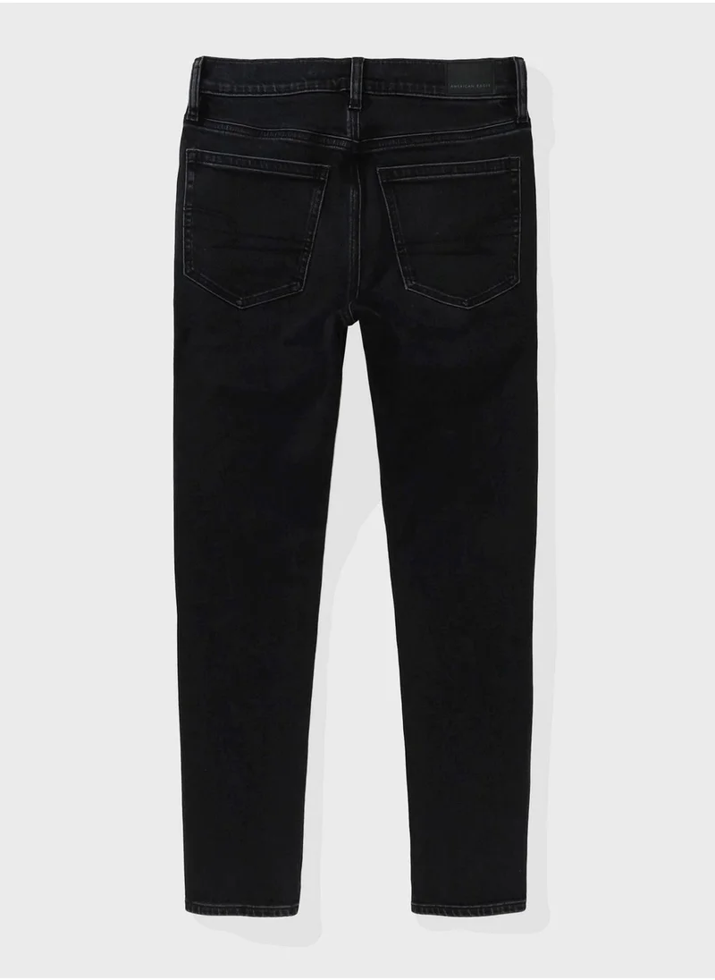 امريكان ايجل High Waist Straight Fit  Jeans