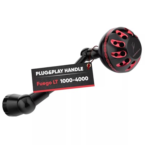 GOMEXUS Power Handle Compatible with Daiwa Fuego LT Ballistic LT 1000-4000,Fishing Spinning Reel Replacement Parts - Image 1