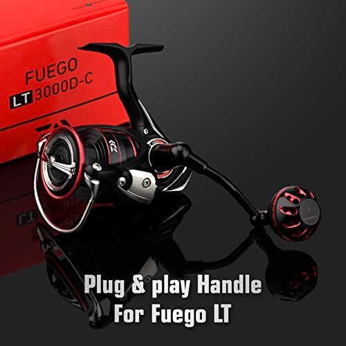 GOMEXUS Power Handle Compatible with Daiwa Fuego LT Ballistic LT 1000-4000,Fishing Spinning Reel Replacement Parts - Image 2