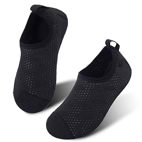 Scurtain Kids Boys Girls Toddler Water Shoes Barefoot Quick Dry Aqua Socks for Kids Boys Girls Baby Toddler Swim Shoes Beach Shoes Surf Shoes Pool Shoes for Kids Toddler Girls Colorful 6-7 Toddler - Image 1