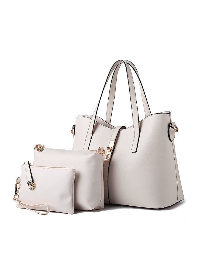 Solid Shoulder Bag With Strap Pink