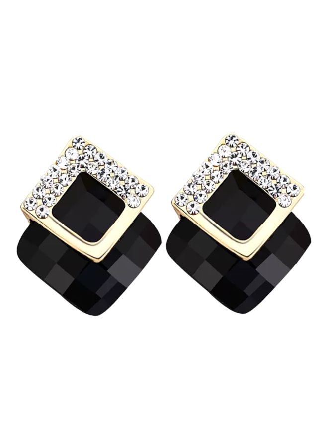 J&J Crystal Studded Earrings - Image 1