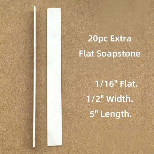 guti-more Gutimore Thin Flat Soapstone Holder 2pcs, with 22pcs Flat Soapstone Refills 1/16",for Welding and Welders, Perfect for Marking on Steel, Aluminum and Cast Iron - Image 3