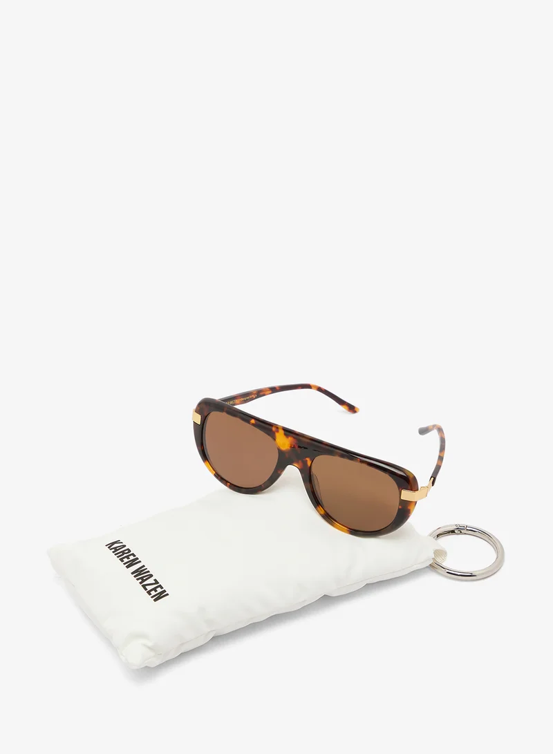Karen Wazen  Sol Aviators Sunglasses for Women | Best Price UAE
