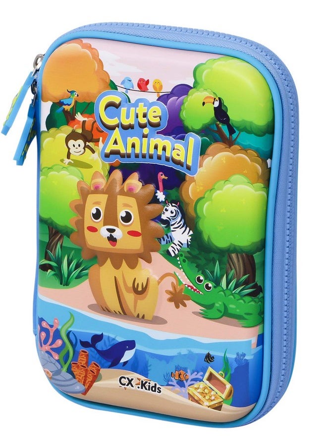 Zest 4 Toyz 3D Cute Animal Embossed Large Capacity Pencil Case Multipurpose Pen Pouch Stationery, Pencil Pouch for Kids - pzsku/Z436A2EE29AB3090DC5F2Z/45/_/1741429495/ebae35ef-4f72-4568-a883-c66a0d7973f4