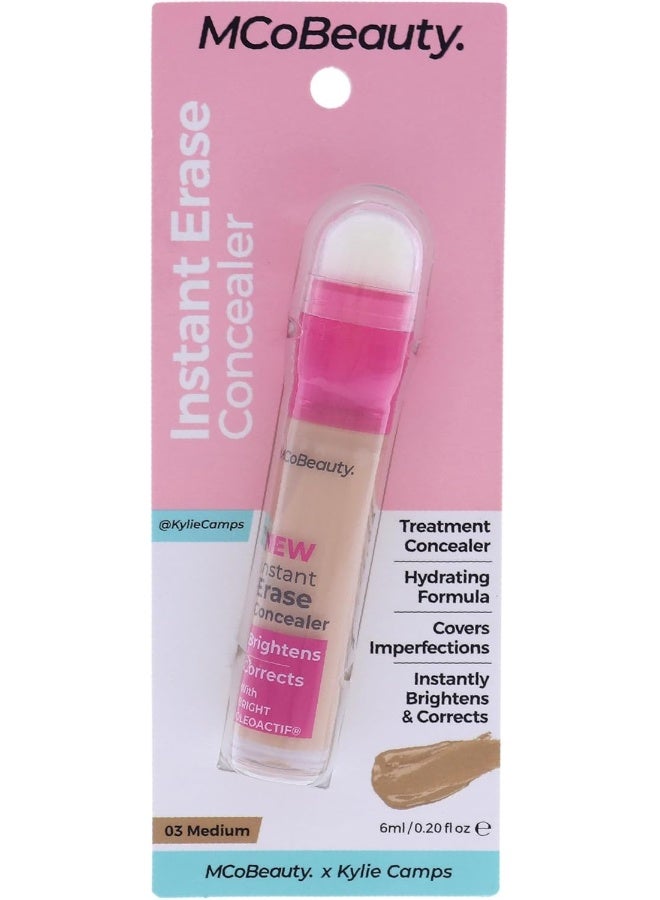 MCoBeauty كونسيلر مكو بيوتي إينستانت إيريسر - 03 متوسط للنساء 0.2 أونصة - Image 1