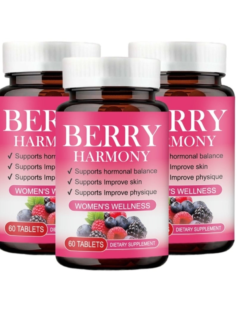 بيري هارموني - توازن الهرمونات الأنثوية مكونة من ثلاث قطع1*3