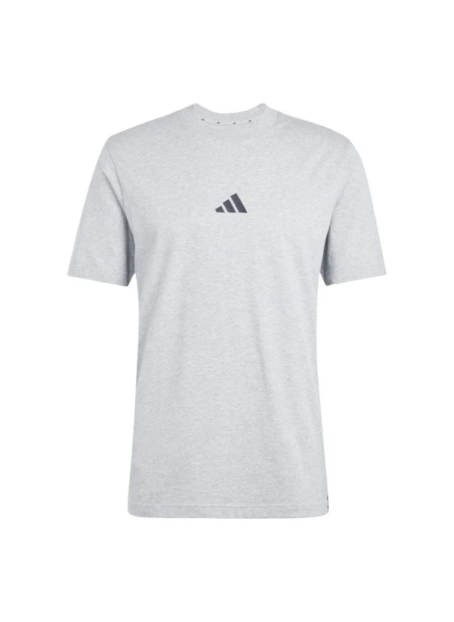 اديداس adidas M 3S SJ T Grey Training T-SHIRTS for Men - 2XSS