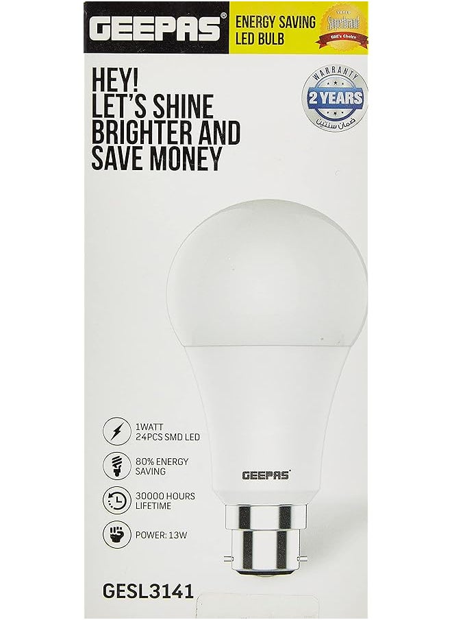 GEEPAS Energy Saving Led Bulb Gesl3141  - Image 3