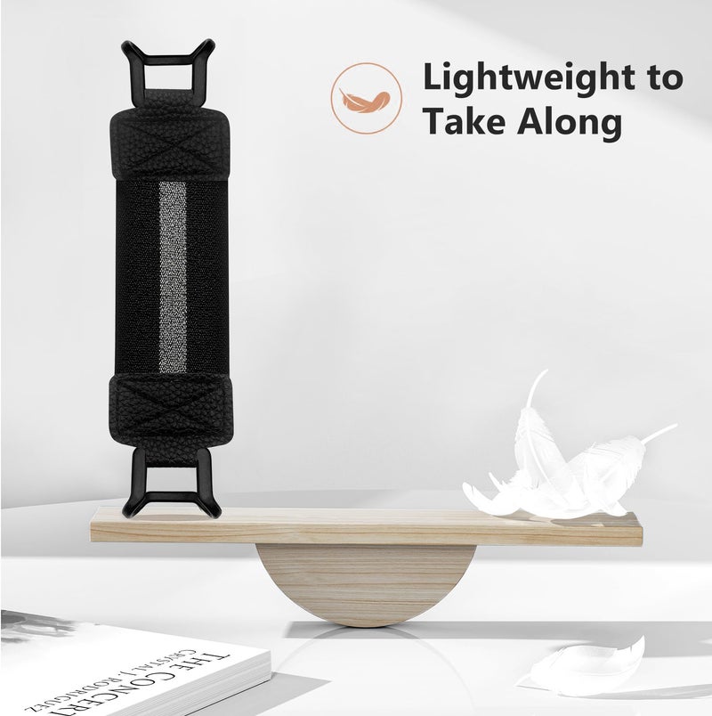 Security Comfortable Hand-Strap for 6-8" Kindle eReaders Fire Tablet, Kindle/Kobo/Voyaga/Lenovo/Sony E-Book Tablet, High-Elasticity Versatile Hand Strap Lightweight Finger Grip Holder  Black and silver - Image 5