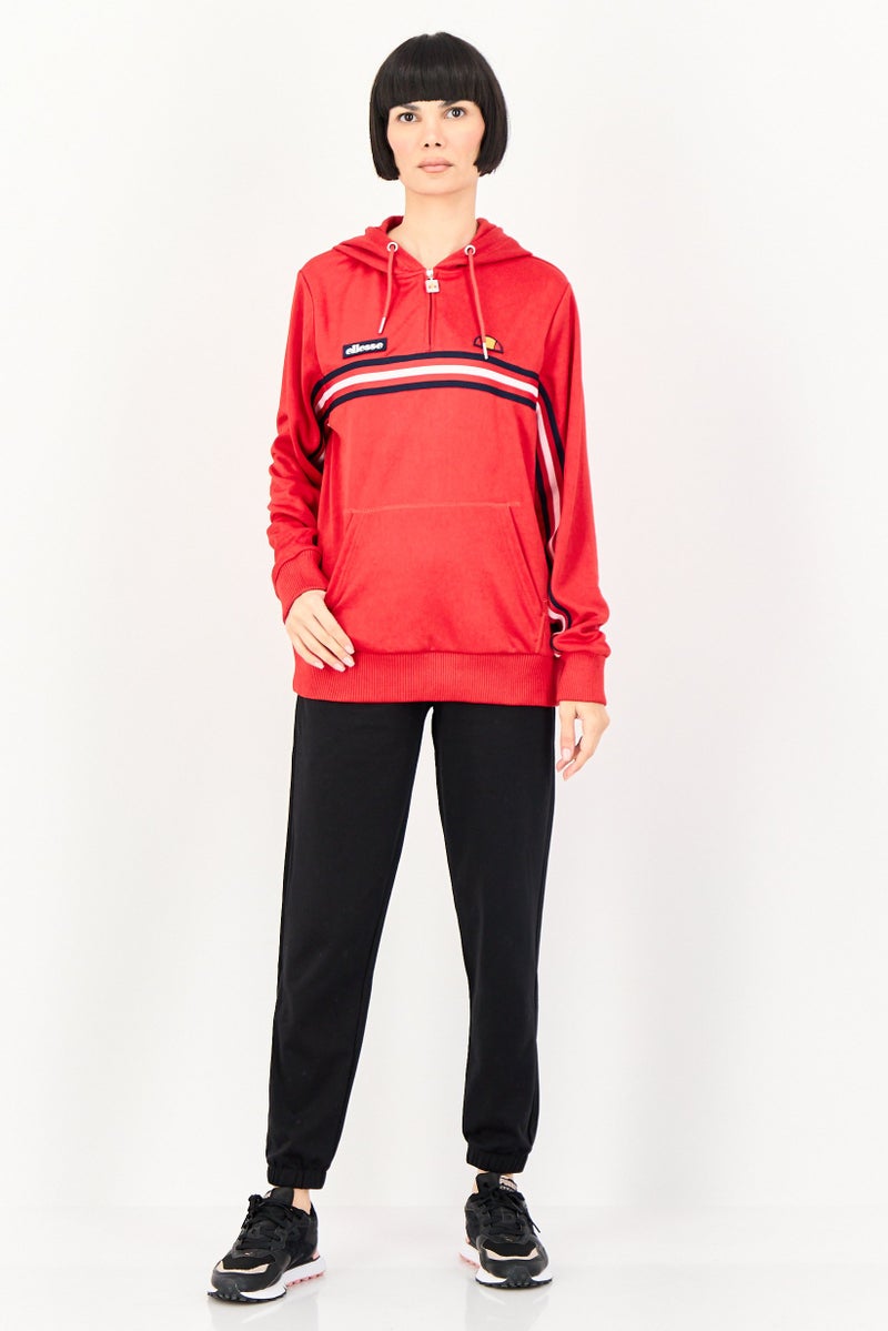 Ellesse Women Sportswear Fit Long Sleeve Outdoor Hoodie, Red - Image 2