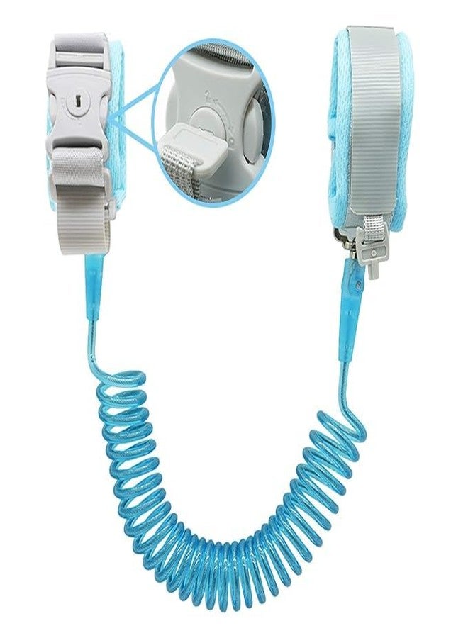 VRT Kids Anti-Lost Wrist Link with Lock - Child Safety Wrist Band for Toddlers & Children (1-10 Years) - Reflective, Adjustable, Soft Padded Strap (Blue) - Image 5