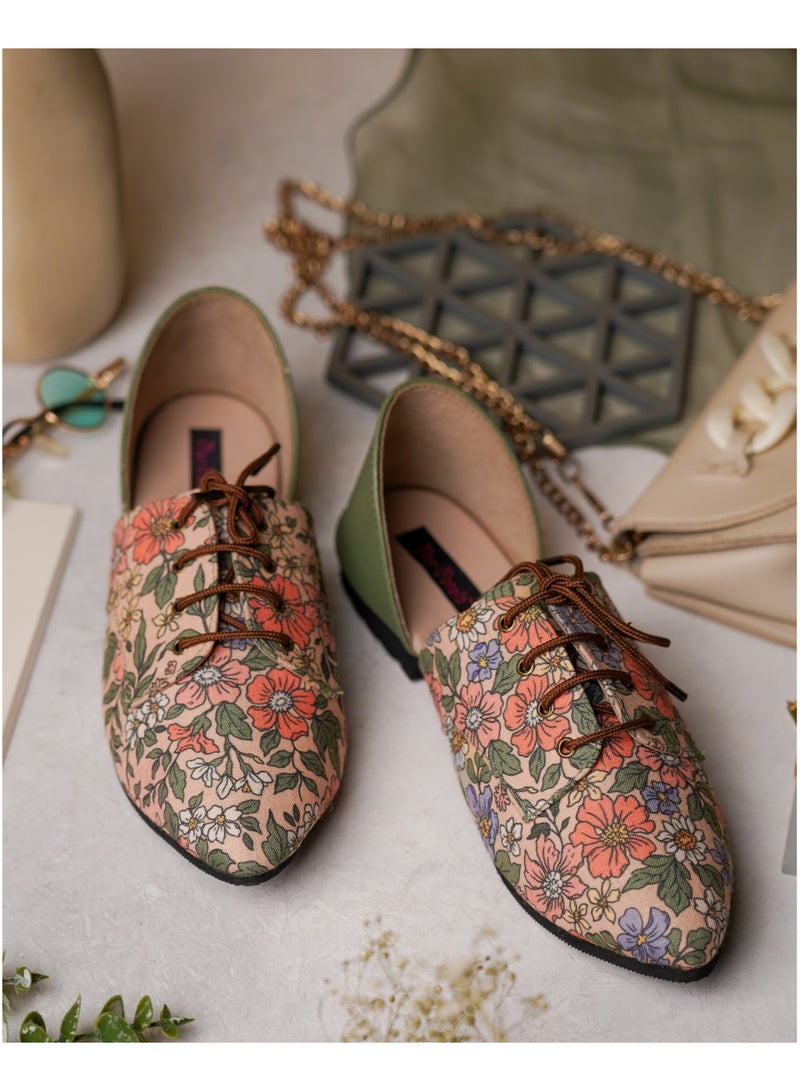 Yoo Street Floral Bloom Bellies – Graceful Floral Elegance for Every Step  - Image 3
