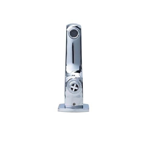 JAQUAR KUBIX Prime Series Wall Mounted WC Area Two Way BIB Cock (Chrome) | Top Lever, Bottom Second Outlet, Brass Body | Bib Cocke/Cocktap for Bathroom, 1/2 inch | KUP-CHR-35041Pm - Image 4