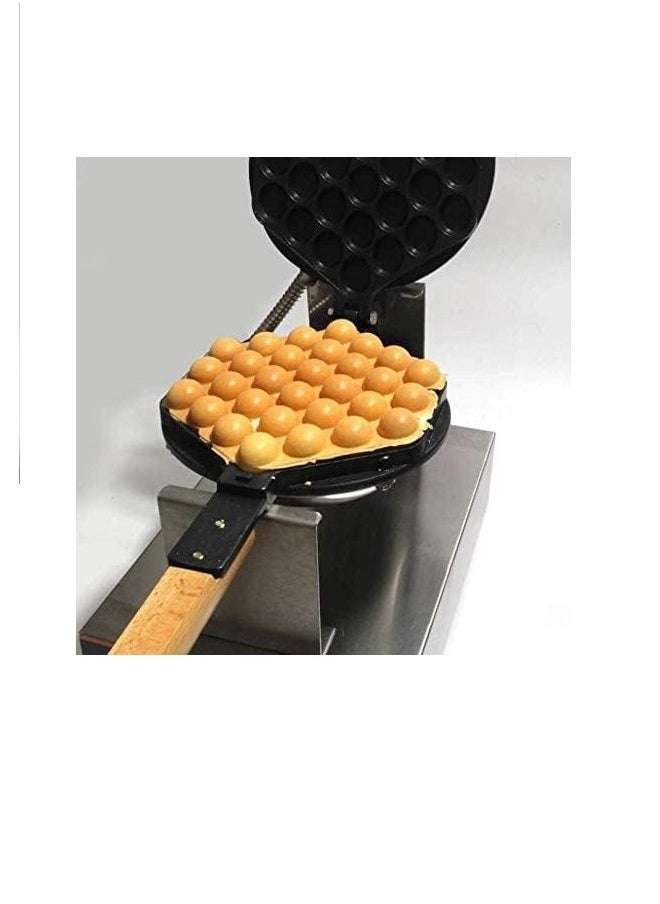 LETWOO - LETWOO Commercial Bubble Waffle Maker Electric Egg Cake Machine Stainless Steel Pancake Electric Waffle Cake Oven Non-stick - Image 1