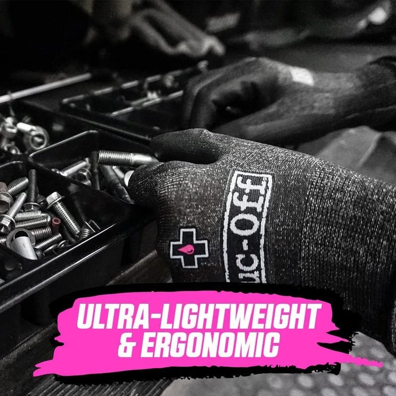 Muc Off Muc-Off Mechanics Gloves - Medium, Latex Free - Image 2