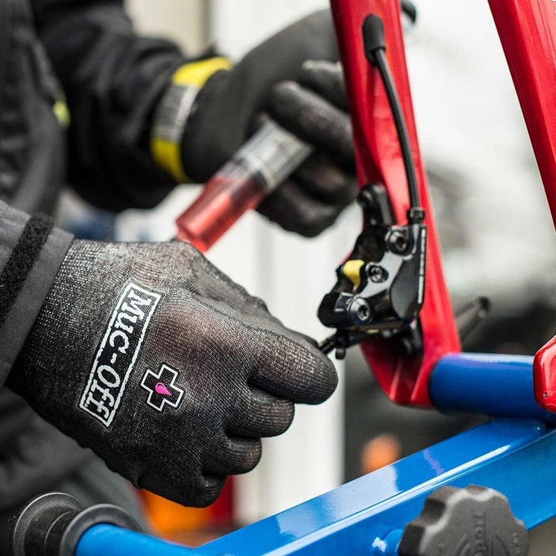 Muc Off Muc-Off Mechanics Gloves - Medium, Latex Free - Image 4