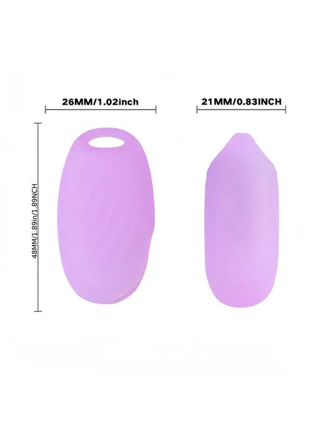 Light Pink Toothbrush Head Covers Dust Proof Travel Caps Protective Storage Case - Image 3