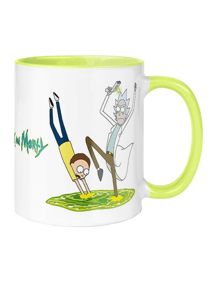 MEC Rick & Morty Design Printed Coffee Mug 325 Ml - Image 2