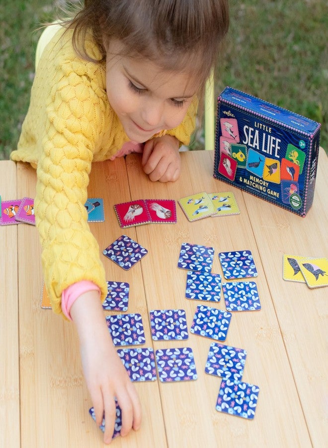 eeBoo Little Sea Life Memory & Matching Game, Ages 3+, 1-4 Players - Image 4