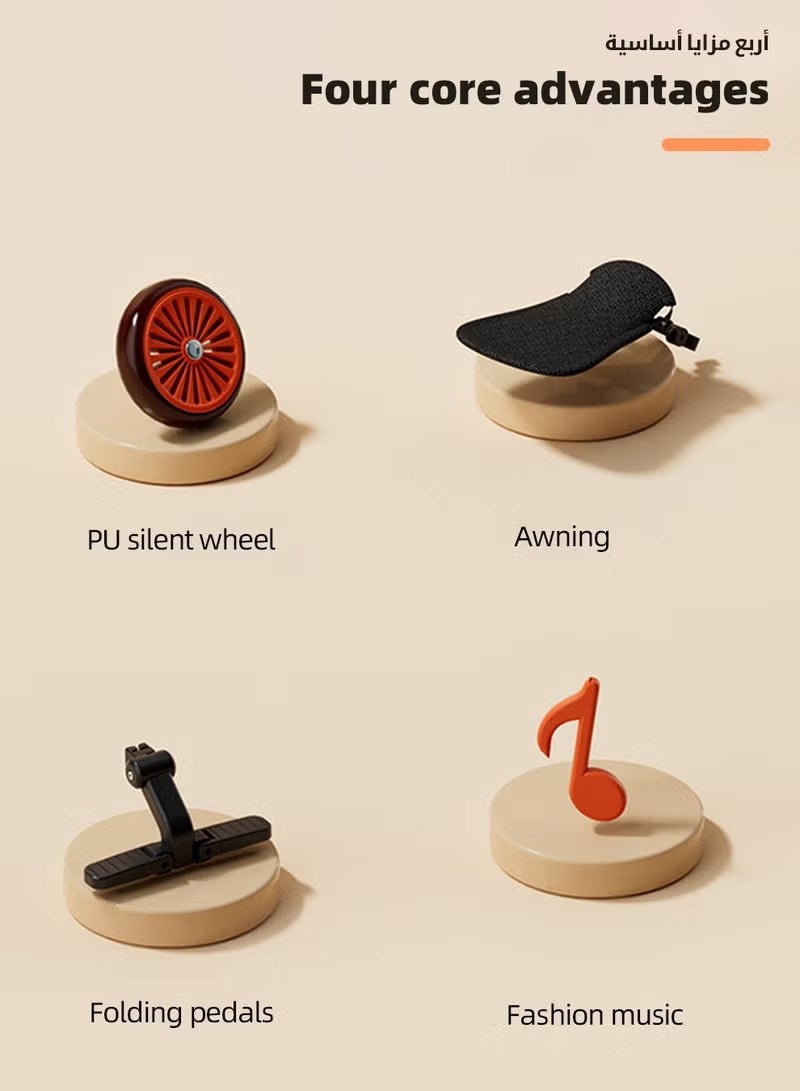 جونيس عربة الطفل والركوب على السيارة - Image 4