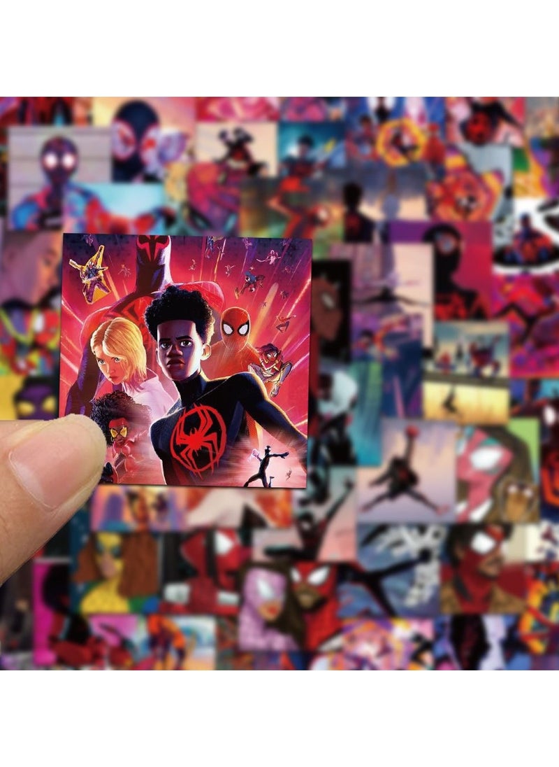 Generic 62PCS Spider-Man across the Universe stickers, exquisite Marvel anime movie merchandise, and high-quality appearance decorative small stickers  - Image 4