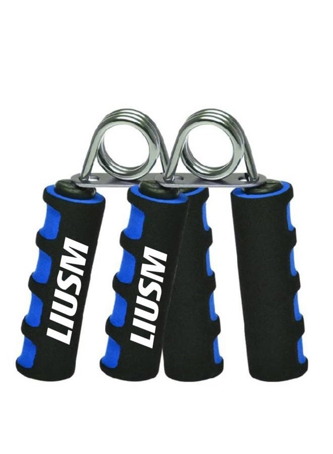 LIUSM Pack of 2 Hand Grip Strengthener,Quickly Increasing Wrist Forearm and Finger Strength Exercise Equipment - Image 1