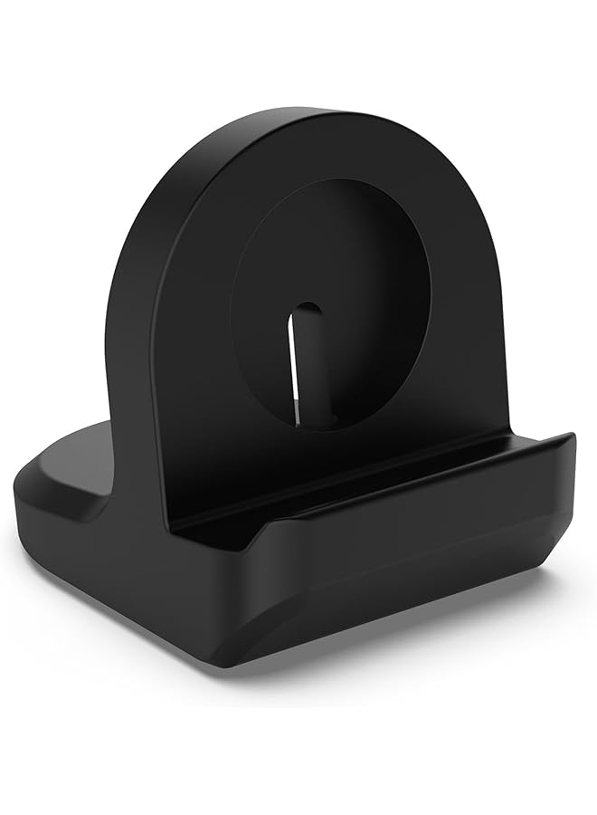erorex Silicone Anti Slipping Desktop Base Stand Compatible With Samsung Galaxy Watch 6 6 Classic 5 5 Pro Replacement Usb Charing Dock Stand Station Charging Line Not Included  - Image 2