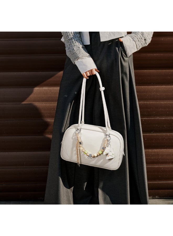Nucelle Women's Shoulder Crossbody Luxury Large Capacity Bucket Bag Pegasus Commuter Handbag Birthday Gift 38th Anniversary - Image 3