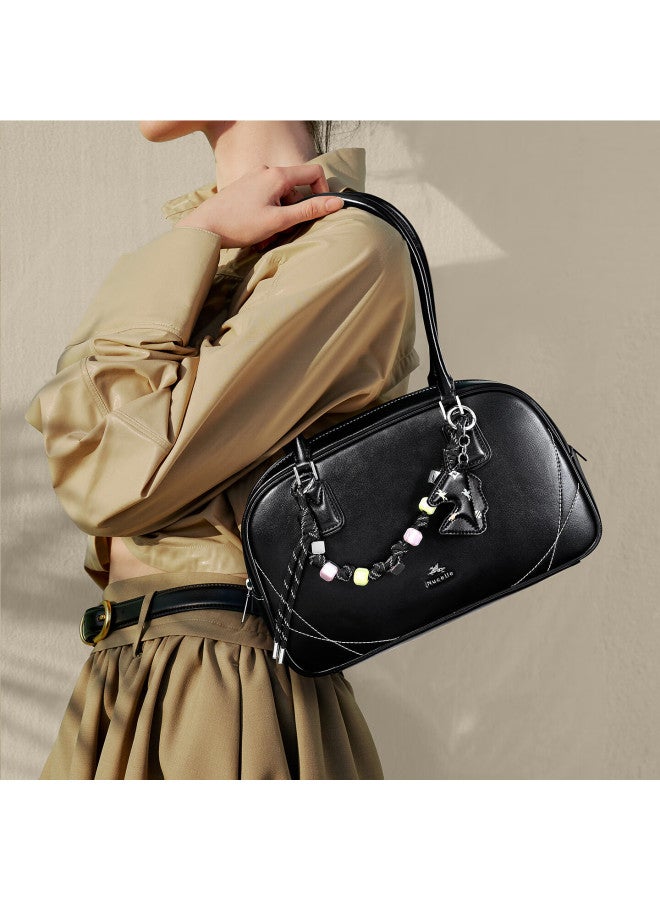 Nucelle Women's Shoulder Crossbody Luxury Large Capacity Bucket Bag Pegasus Commuter Handbag Birthday Gift 38th Anniversary - Image 1