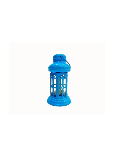 Ramadan Lantern with Multicolored Candle Light