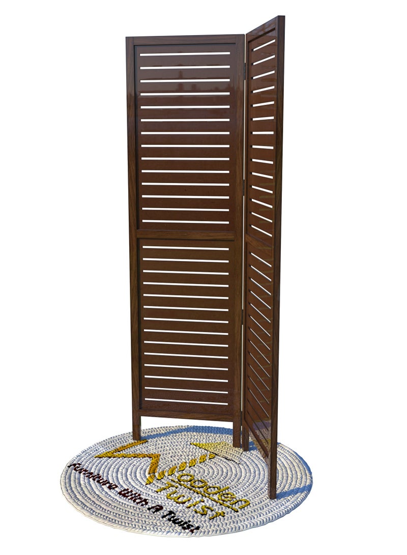 Wooden Twist Premium Solid Wood Room Divider  - Image 4