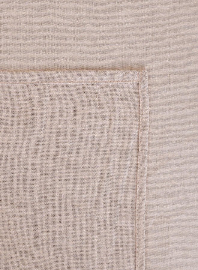 INFEI Solid Color Linen Blended Thin Dinner Cloth Napkins - Set of 12 (40 x 40 cm) - for Wedding Parties Events & Home Use (Champagne) - Image 3