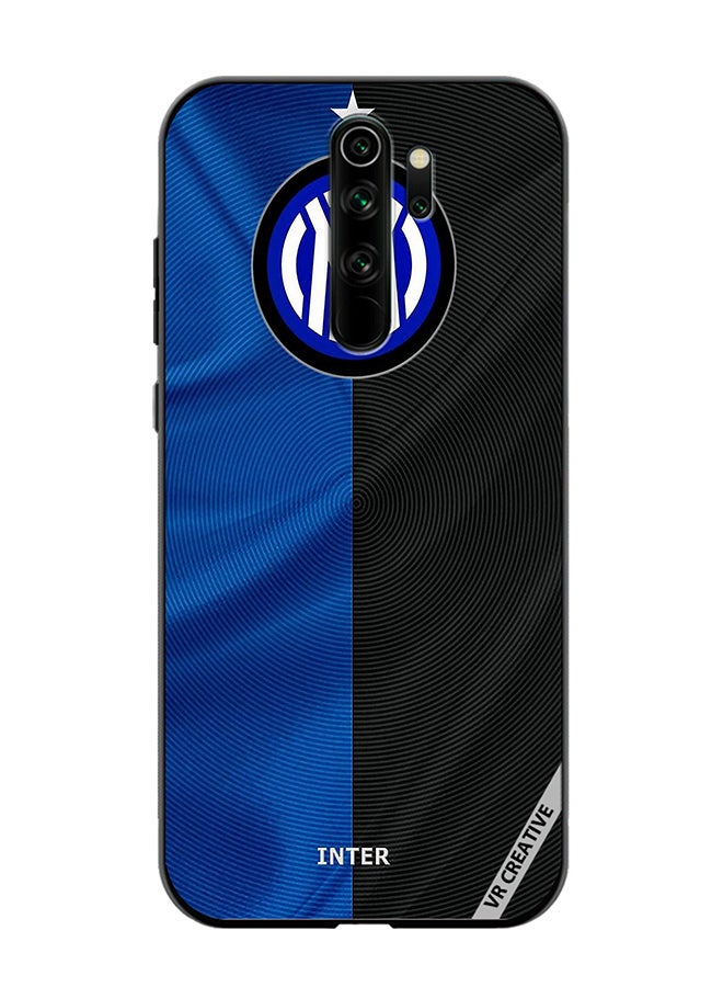 VR CREATIVE Protective Case Cover For Xiaomi Redmi Note 8 Pro Inter Milan Logo Design Multicolour - Image 1