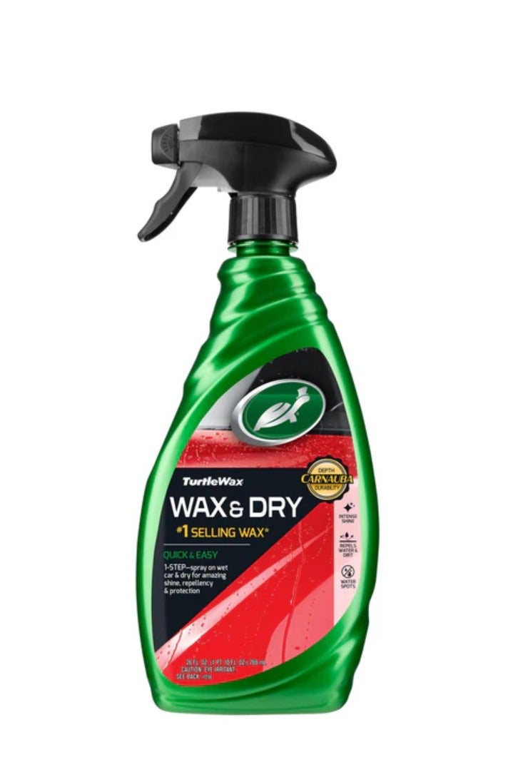 TurtleWax WAX & DRY SPRAY WAX 769ml - Image 1