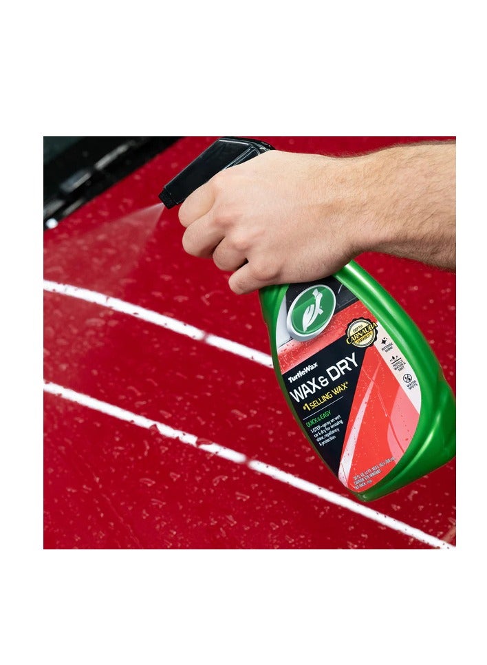 TurtleWax WAX & DRY SPRAY WAX 769ml - Image 3