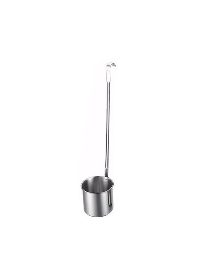 Stainless Steel Wine Ladle Thicken 50ml Capacity Beer Pouring Measure Spoons Wine Dipper with Tail Hook for Kitchen