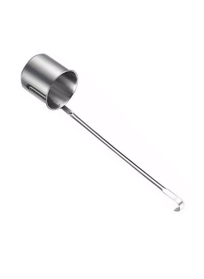 Stainless Steel Wine Ladle Thicken 50ml Capacity Beer Pouring Measure Spoons Wine Dipper with Tail Hook for Kitchen
