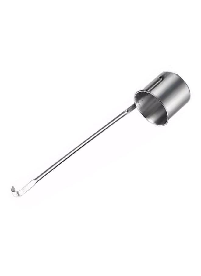 Stainless Steel Wine Ladle Thicken 50ml Capacity Beer Pouring Measure Spoons Wine Dipper with Tail Hook for Kitchen