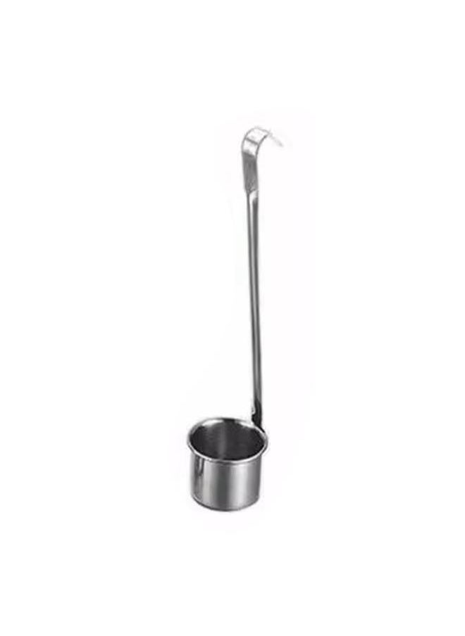 Stainless Steel Wine Ladle Thicken 50ml Capacity Beer Pouring Measure Spoons Wine Dipper with Tail Hook for Kitchen