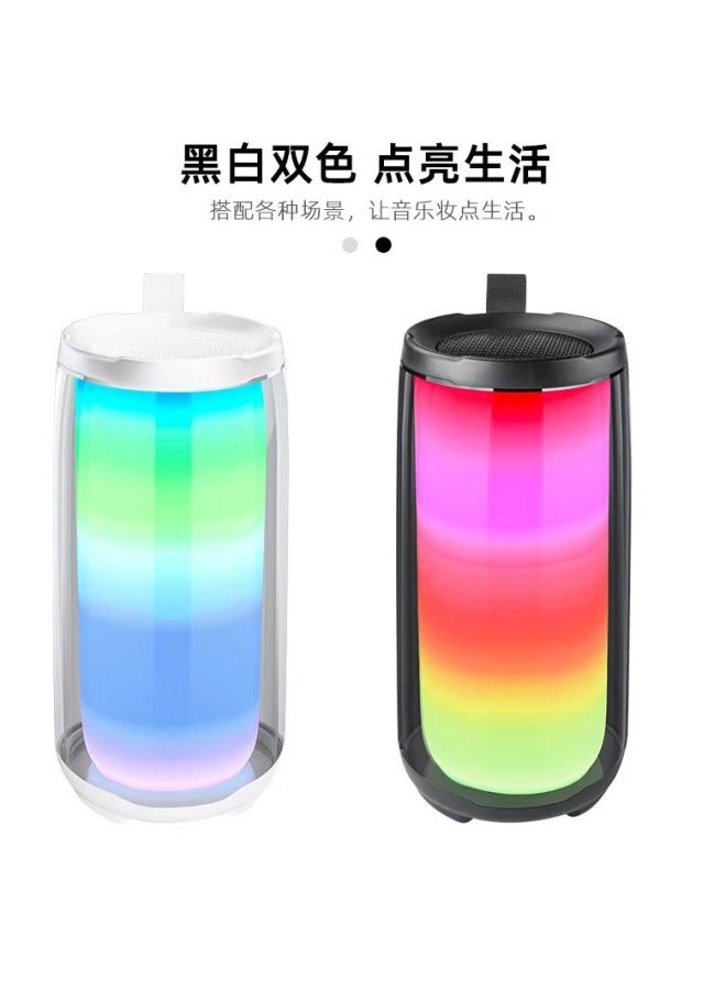 Neutral New Pulsating Pluse 5 Bluetooth Speaker Full Screen Colorful Wireless Bluetooth Stereo Rgb Colorful Luminous Subwoofer - Image 3