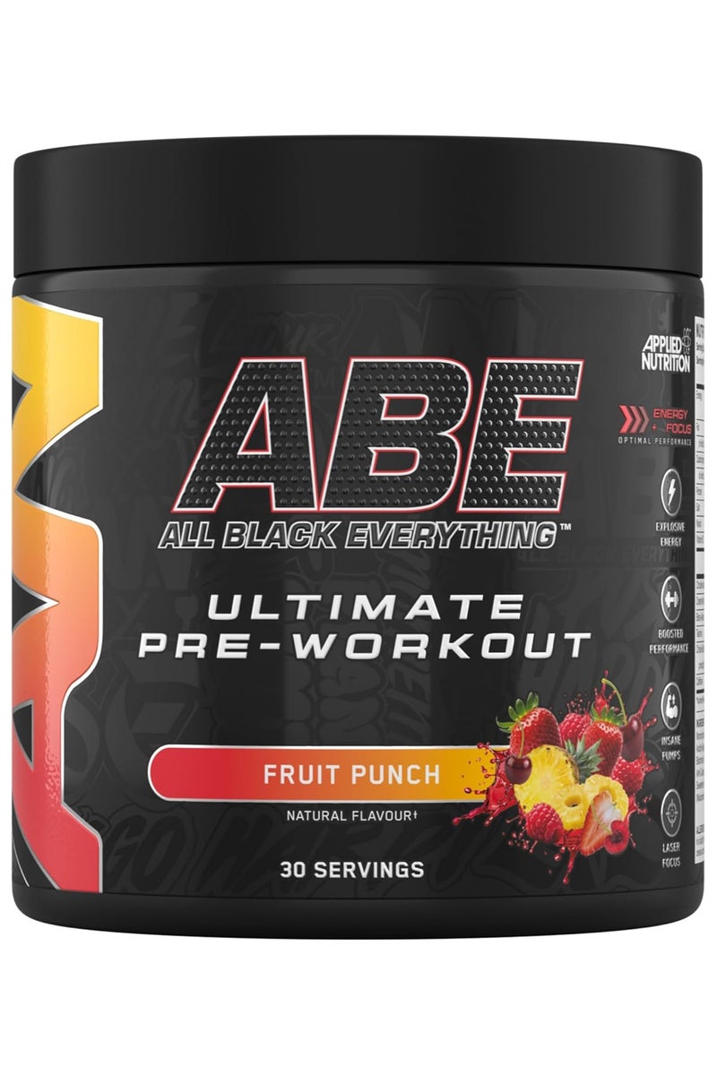 Applied Nutrition ABE Ultimate Pre workout - Fruit Punch - 375gm - 30 serving - Image 1