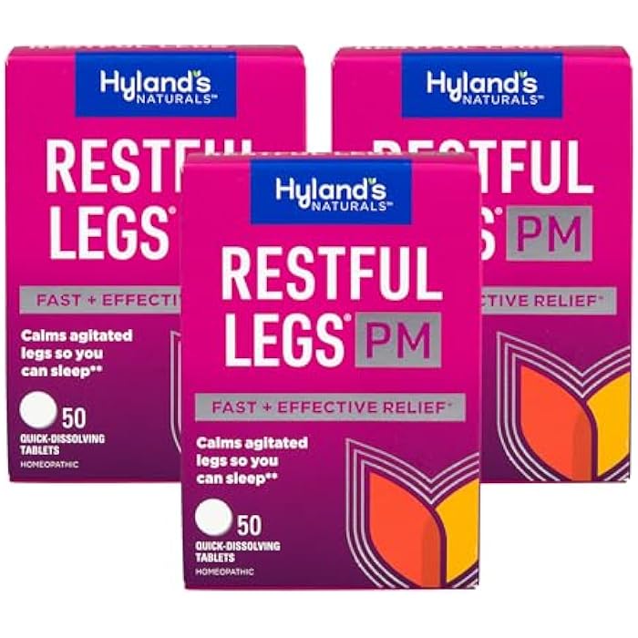 Hyland's Restful Legs Tablets 50 ea (Pack Of 3) - Image 3